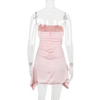 Cassio Mini Dress Pink