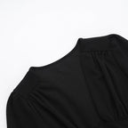 Bloom Skater Dress Black