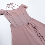 Galvin Mini Dress Khaki