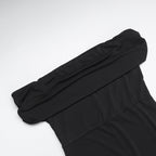 Showstopper Slit Dress Black
