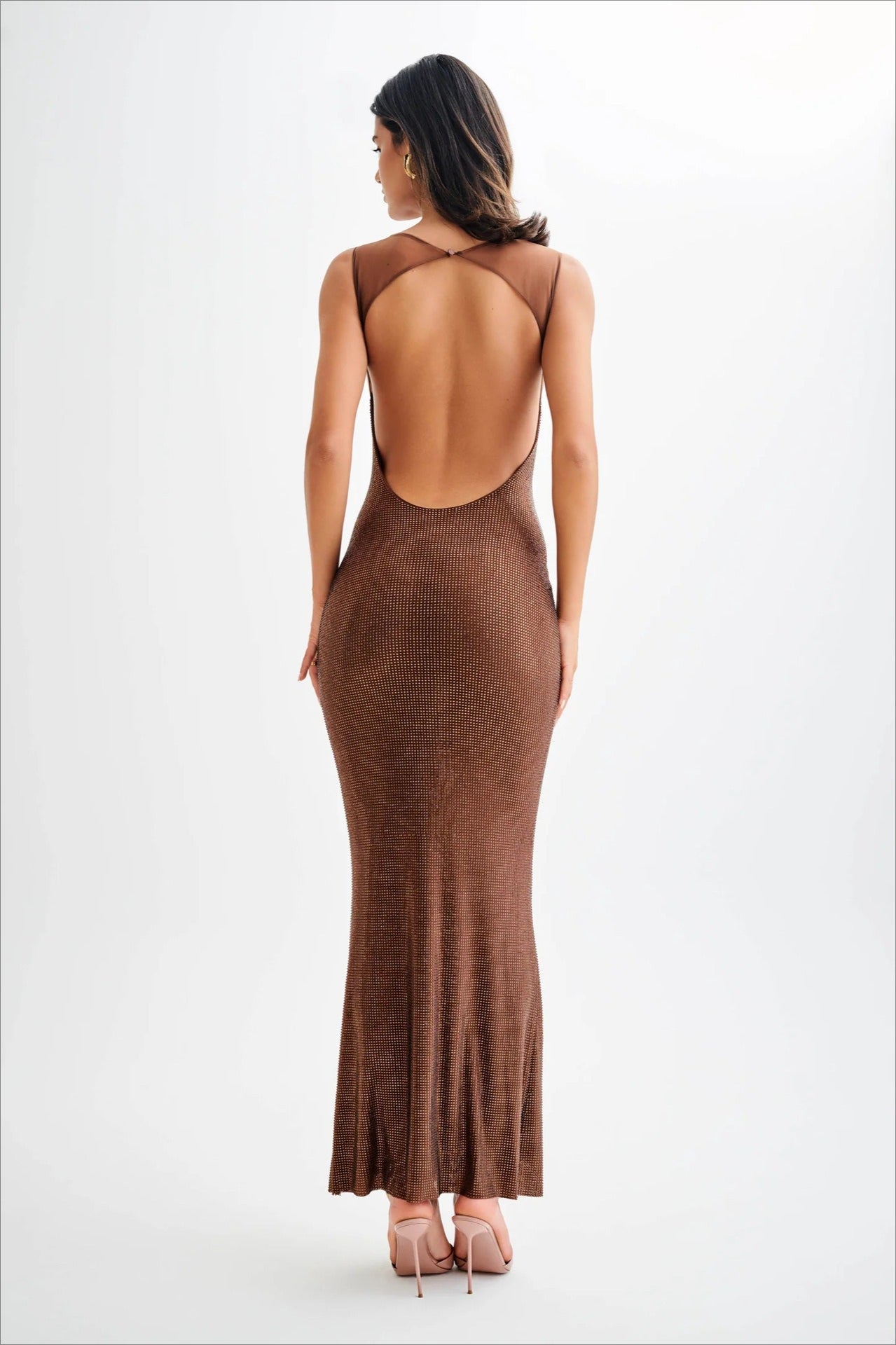 Crystal LowBack Party Dress