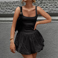 Drama in Town Mini Dress Black