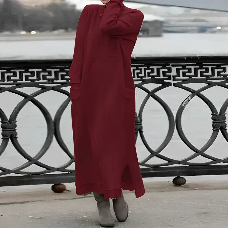 Gaia Effortless Women's Dress Elevated Occasion Wear