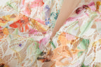 Flower Hollow Embroidered Slip Dress Lace Dress