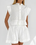 Dionisia Elegant Structured Dress Set for Women Relaxed Modern Fit