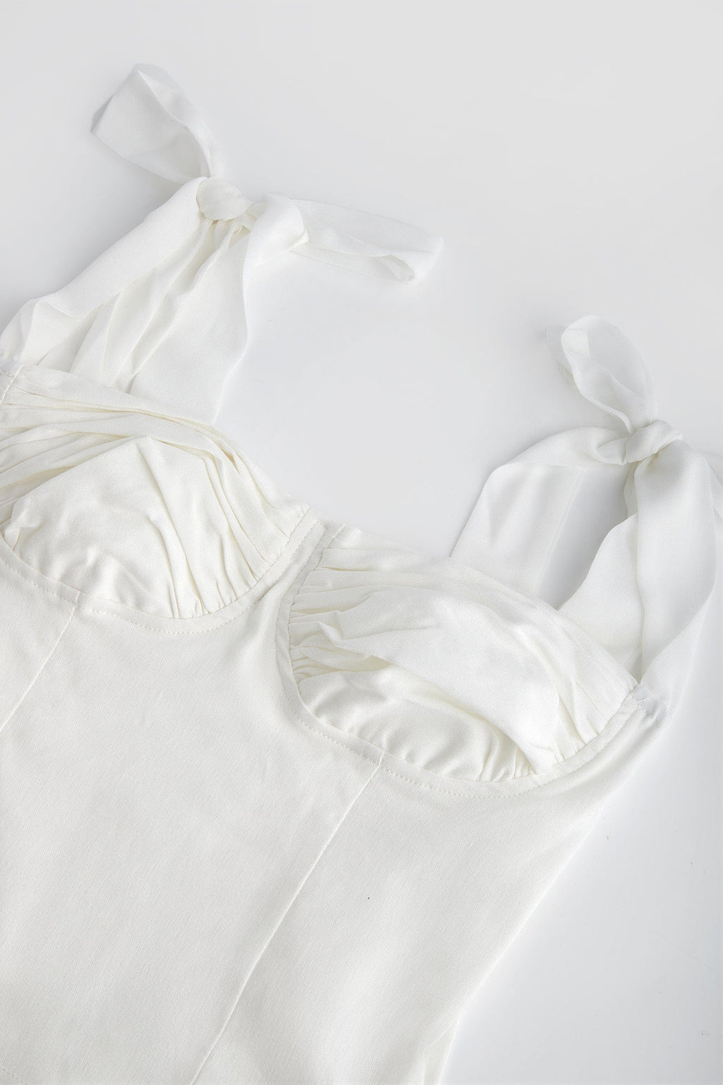 Breezy Days White Tank Top