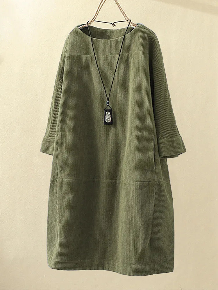 Olivia Chic Cord Dress Silhouette Collection