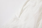 Cool Cotton Stitching Lace Hollow Dress Sleeve Dress