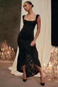 Sultry Bustier Slip Dress