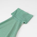 Vacation Dress High Grade Seaside Green Suspenders Slimming Dress