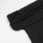 Showstopper Slit Dress Black