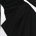Alisha Off Shoulder Dress Black
