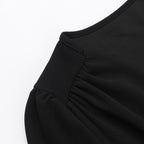 Bloom Skater Dress Black