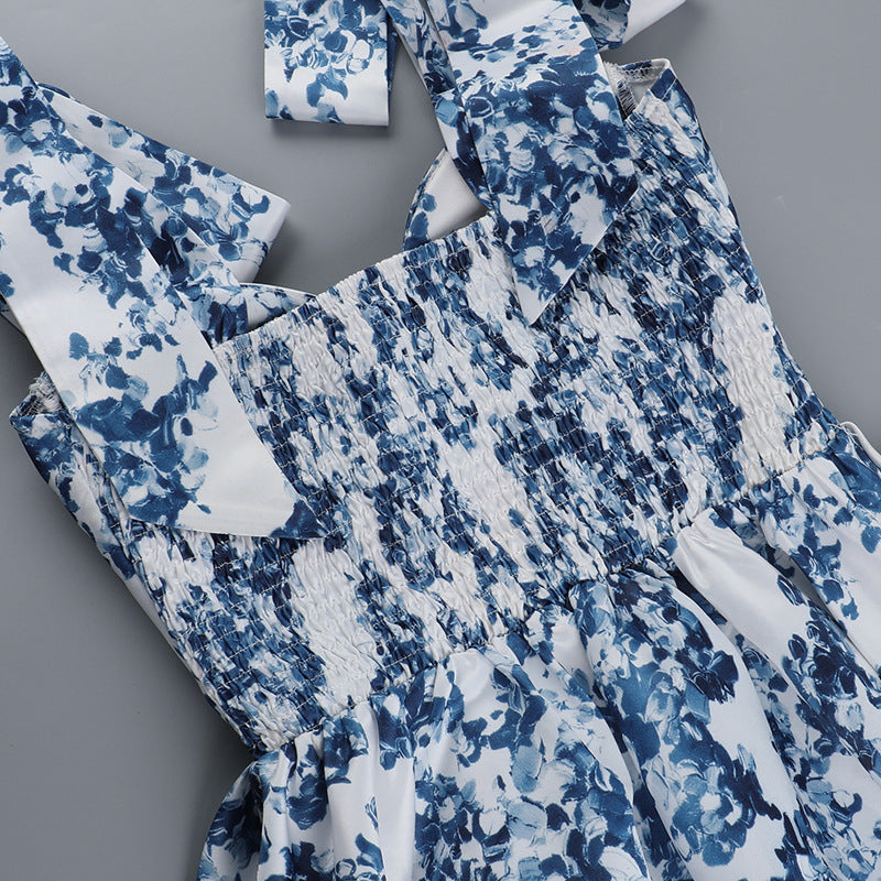 Sicily Mini Dress Blue