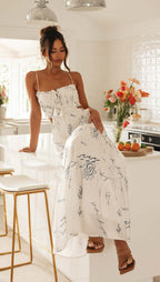 Murphy Maxi Dress White