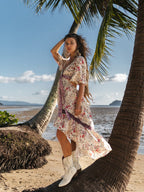 High-Low Midi Dress