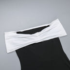Dublin Off shoulder Dress Black