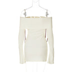 Rhode Mini Dress Apricot