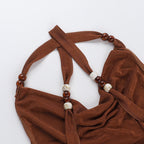 Rowan Maxi Dress Brown