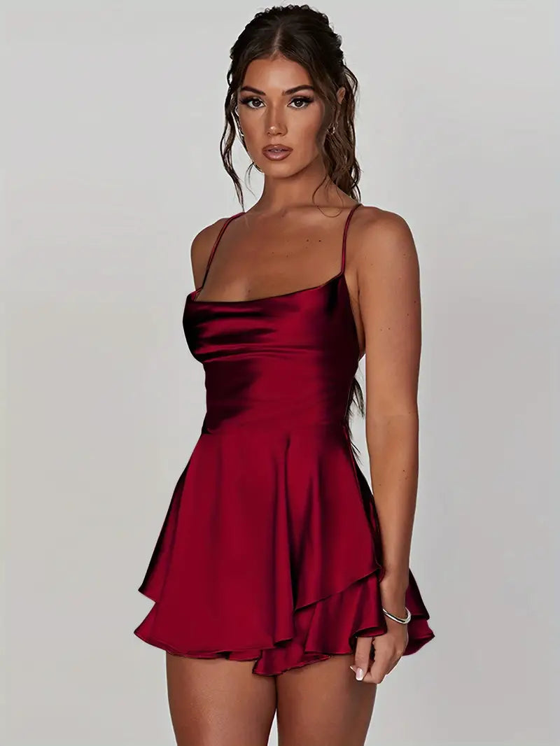 Iris Premium Silk Cocktail Dress Seductive Boutique Collection
