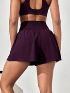 SweatProof Run Shorts Mid Waist Pockets Quick Dry