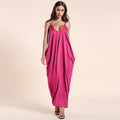 Olivian Pocketed Maxi Dress Magenta