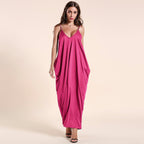 Olivian Pocketed Maxi Dress Magenta