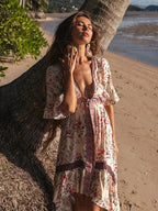 High-Low Midi Dress