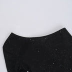 Graceful edge Dress Black