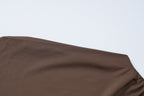Dreamy Drape Maxi dress Brown