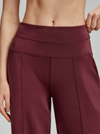 Modal Silk Wide Leg Lounge Pants High Waist With Pockets For Everyday Comfort And Style