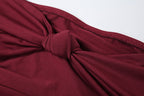 Ruffle Radiance Dress Red