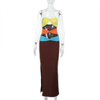 Jonjo Maxi Dress Brown