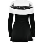 Bowen Mini Dress Black