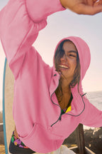 Cuddled Up Days Pocket Hoodie Top - 6 Colors