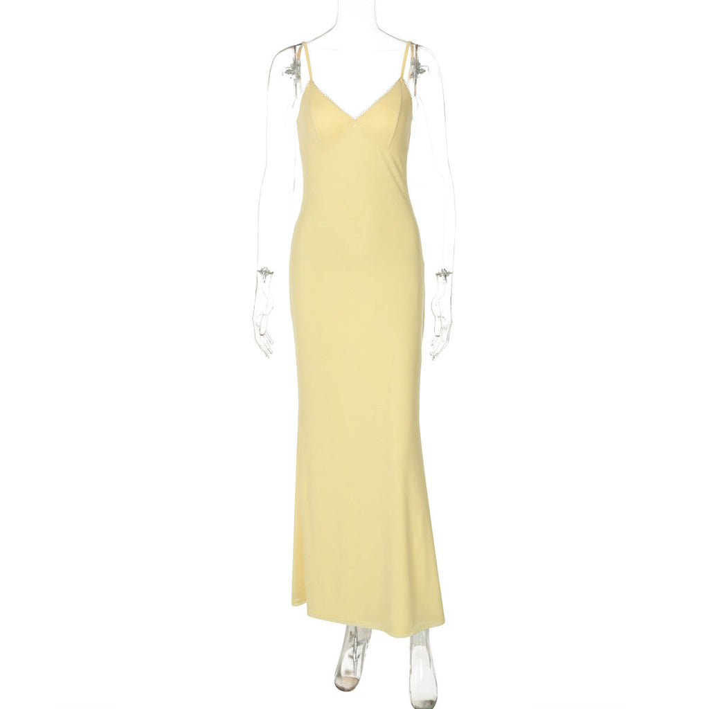 Watts Maxi Dress Yellow