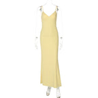 Watts Maxi Dress Yellow