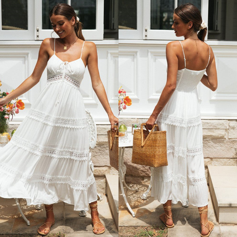 Ruben Maxi Dress White