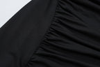 Gracing Date Bodycon Dress Black
