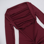 Mulberry Maxi Dress Maroon