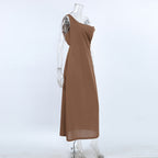 Westwick Maxi Dress Brown