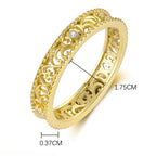 Sterling Silver Square Geometric Zirconia Ring