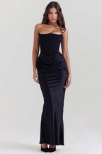 Chic Corset Backless Bodycon Formal Dress