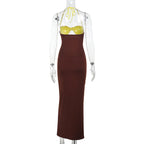 Jonjo Maxi Dress Brown