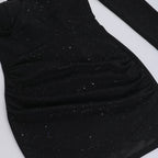 Graceful edge Dress Black