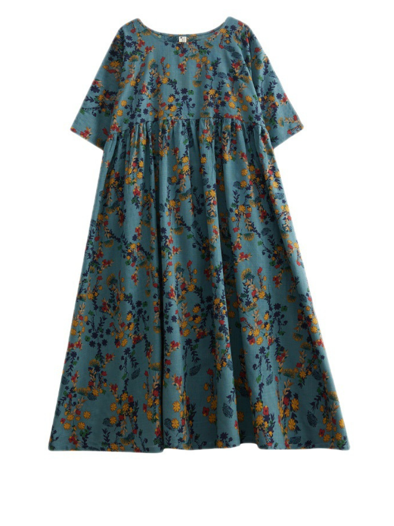 Wrangler Round Neck Smock Dress