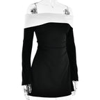 Bowen Mini Dress Black