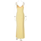 Watts Maxi Dress Yellow