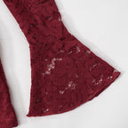 Ingram Mini Dress Maroon
