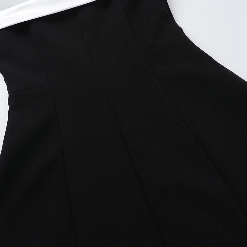 Dublin 2.0 Off Shoulder Mini dress Black